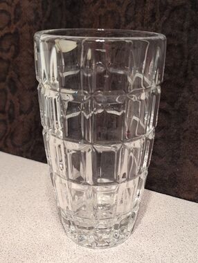 Clear Glass Textured Tumbler - Home Accents